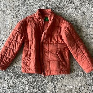 Dip quilted zip up jacket